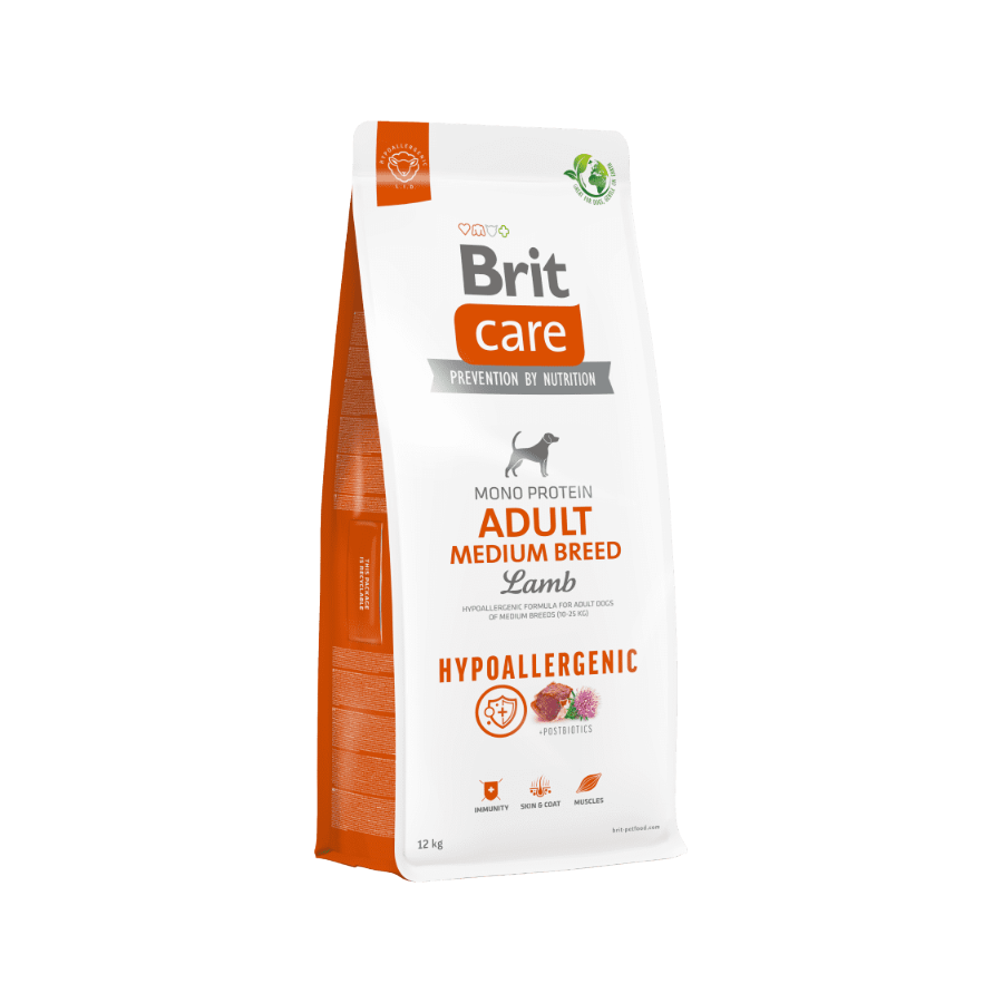Brit Care ラム&ライス アダルト M のパッケージ画像