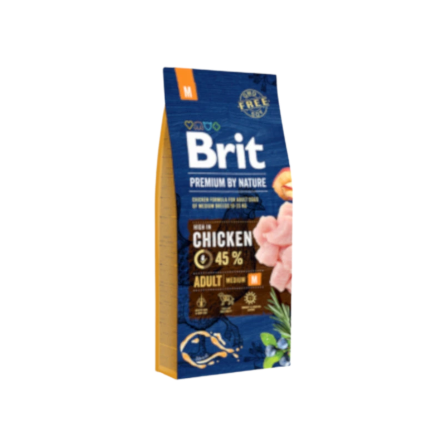 Brit Care プレミアム アダルト M のパッケージ画像