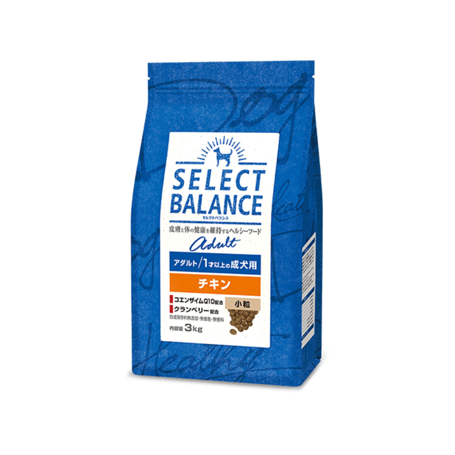 Select Balance アダルト チキン 小粒 のパッケージ画像