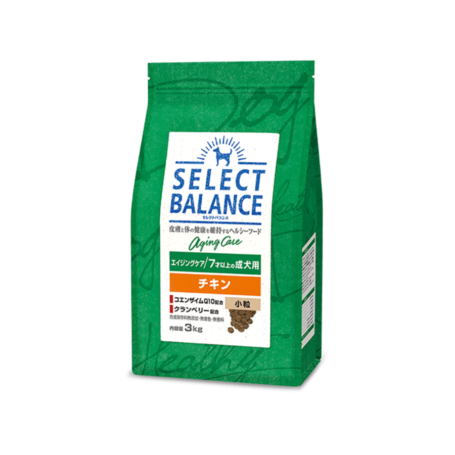 Select Balance エイジングケア チキン 小粒 / 中粒 のパッケージ画像