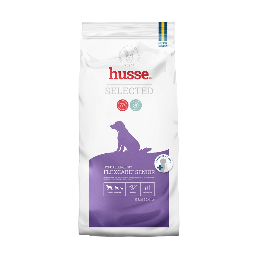 husse フレックスケア シニア のパッケージ画像